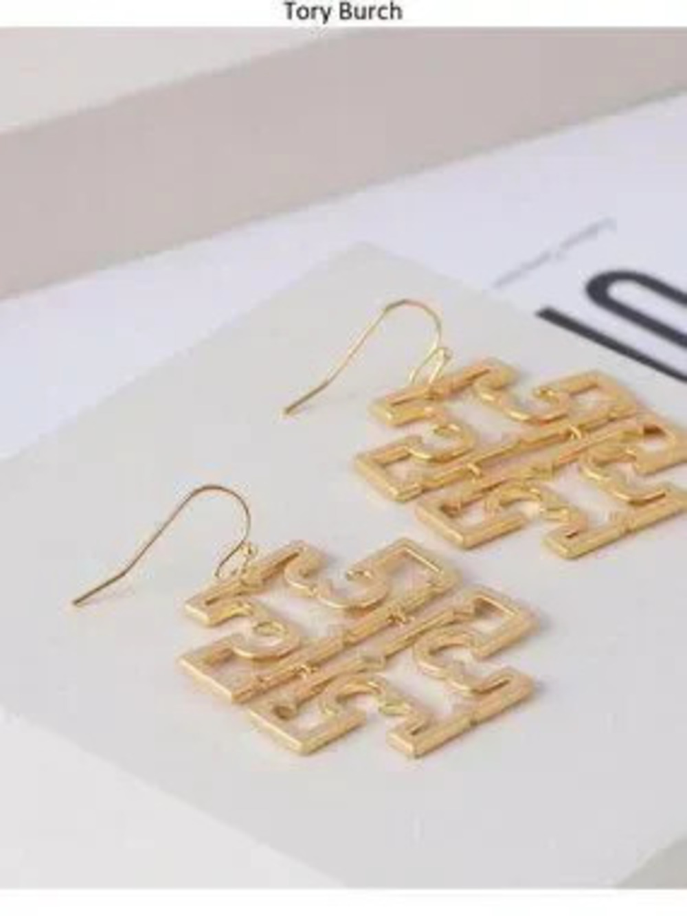 Tory Burch gold earrings